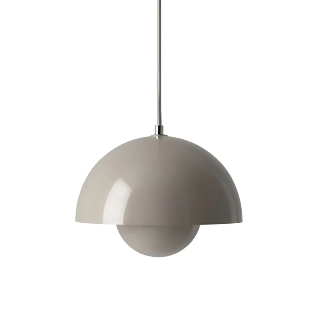 NordicBlossom – lámpara colgante LED escandinava en forma de flor – cable ajustable