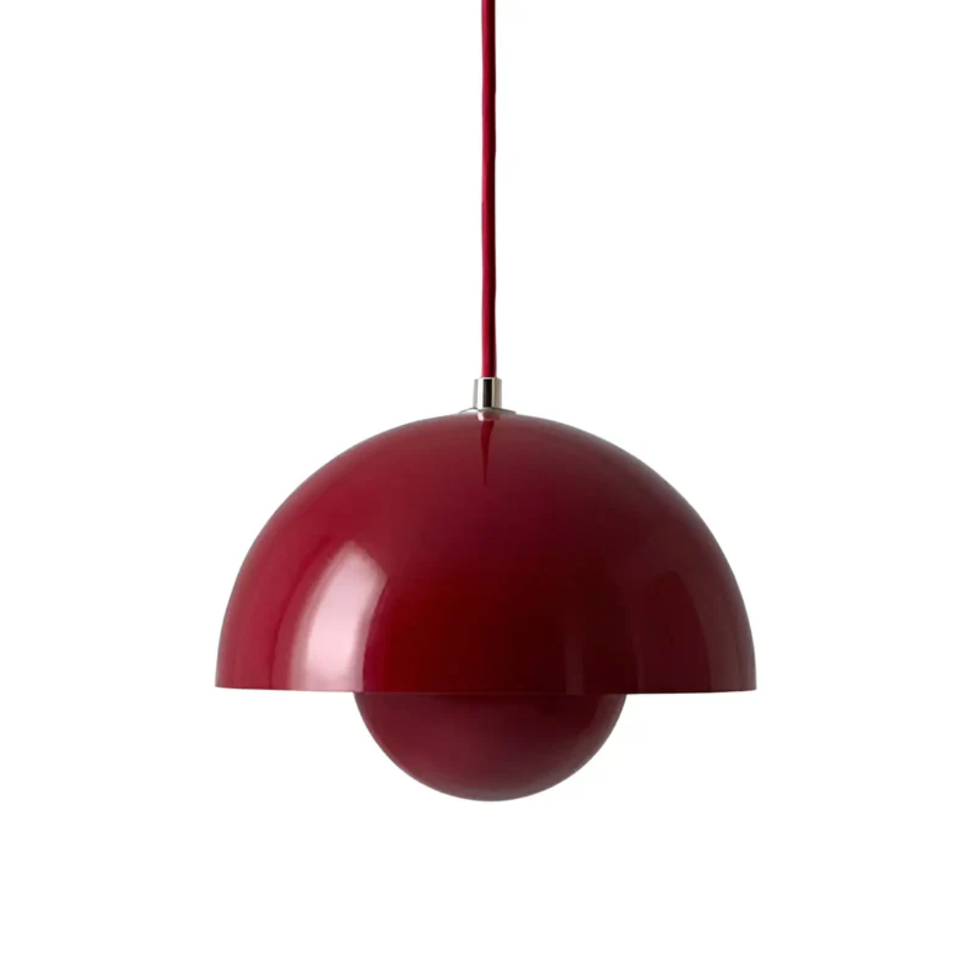NordicBlossom – lámpara colgante LED escandinava en forma de flor – cable ajustable