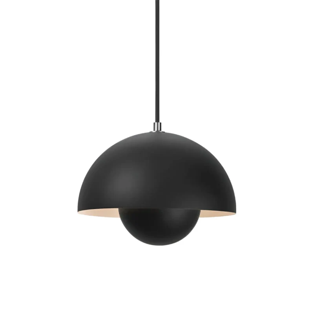 NordicBlossom – lámpara colgante LED escandinava en forma de flor – cable ajustable