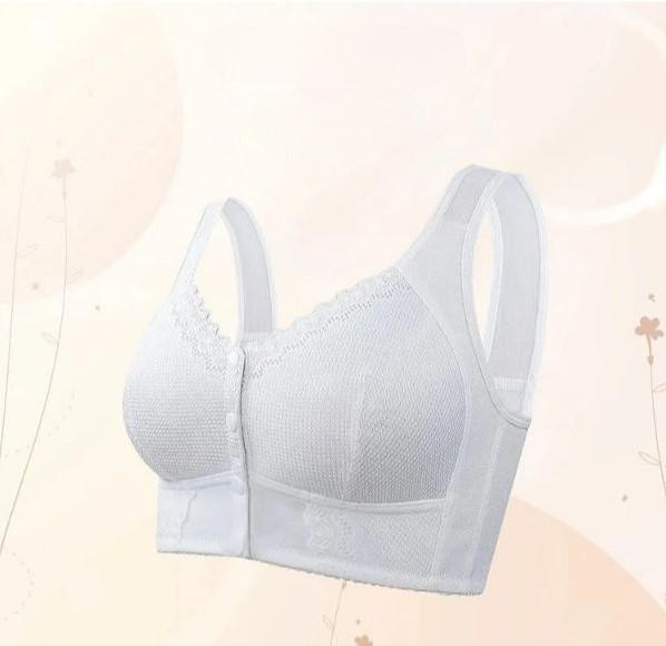 Comfortbeha met Voorsluiting – Zachte Draadloze Beha met Ondersteunende Pasvorm Vestragear
