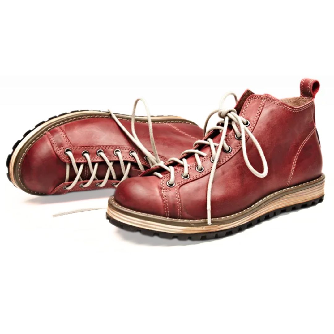 AlpenRider – Haferl Sneakers Leroy – Robuust PU Leer & Stijlvol Outdoor Design