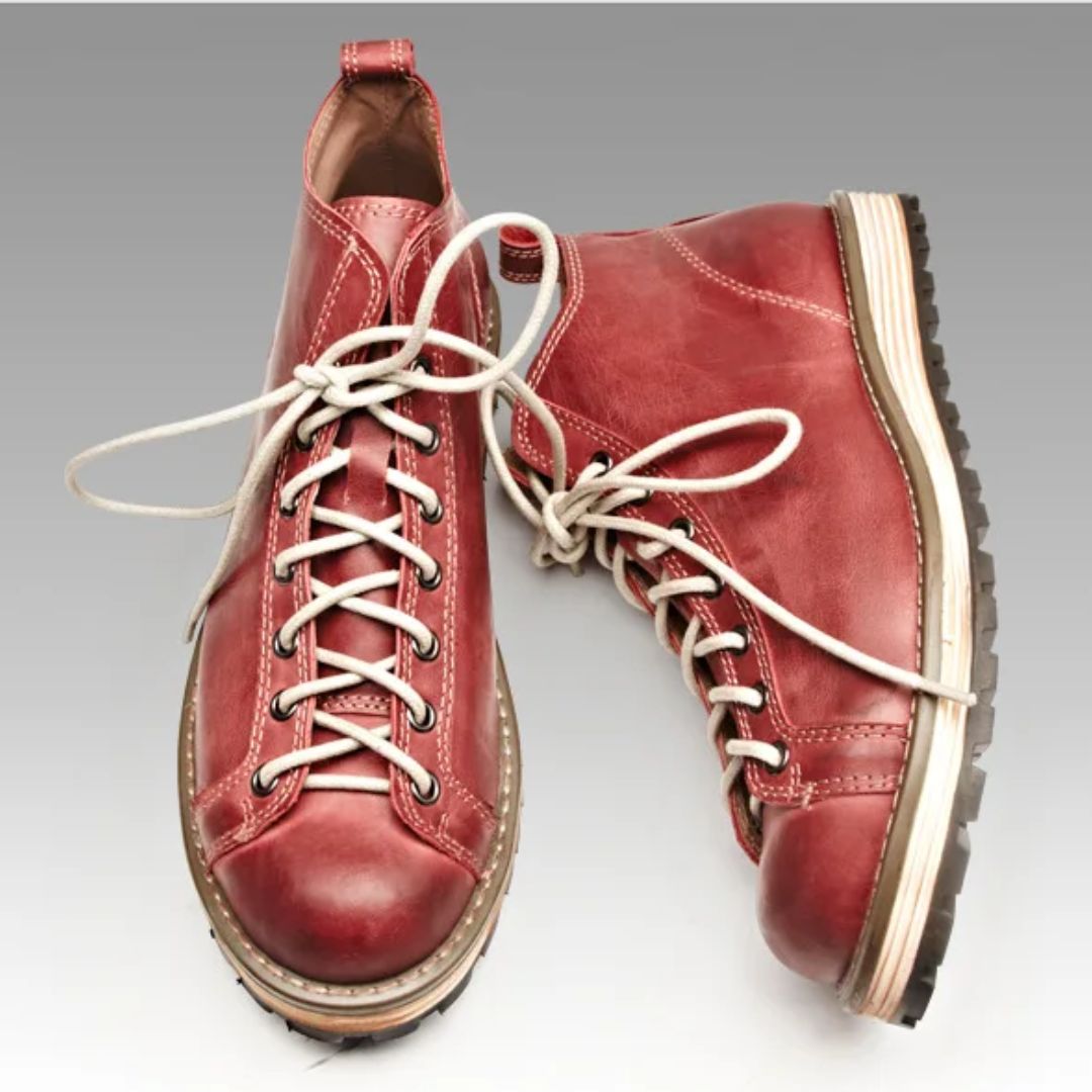AlpenRider – Haferl Sneakers Leroy – Robuust PU Leer & Stijlvol Outdoor Design