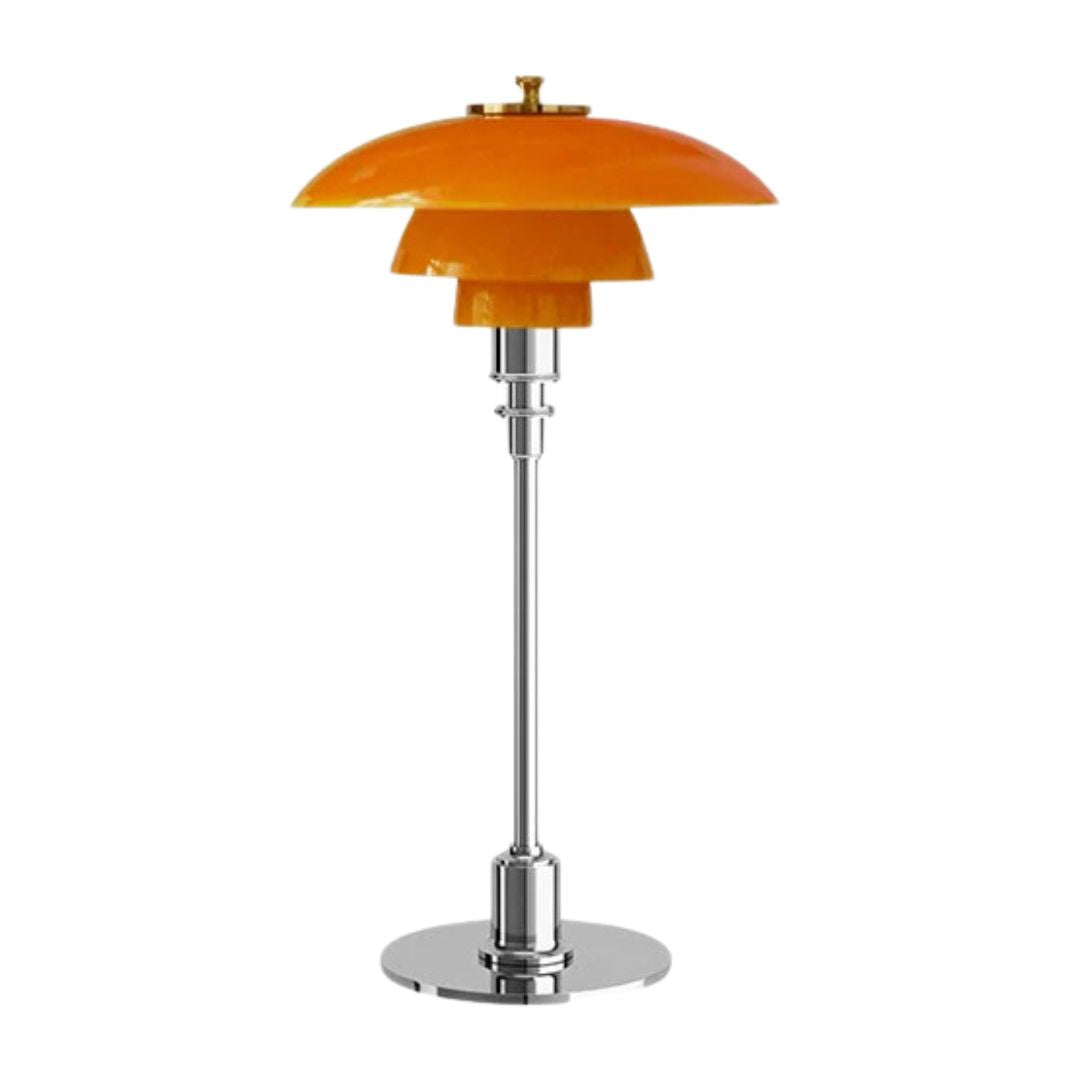 Lena – lámpara de mesa LED de vidrio diseño escandinavo – para espacio de vida y trabajo