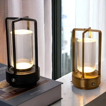 NordicaGlow Table Lamp – Stylish and Wireless LED Lamp with Scandinavian Design for Atmospheric Lighting