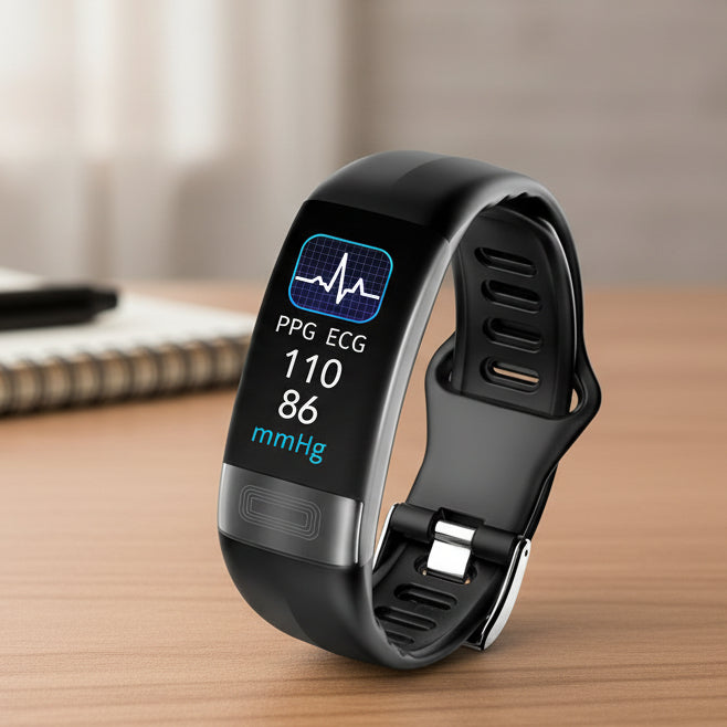 Smartwatch Fitness Tracker – Duidelijk Display, Meldingen & Dagelijkse Tracking