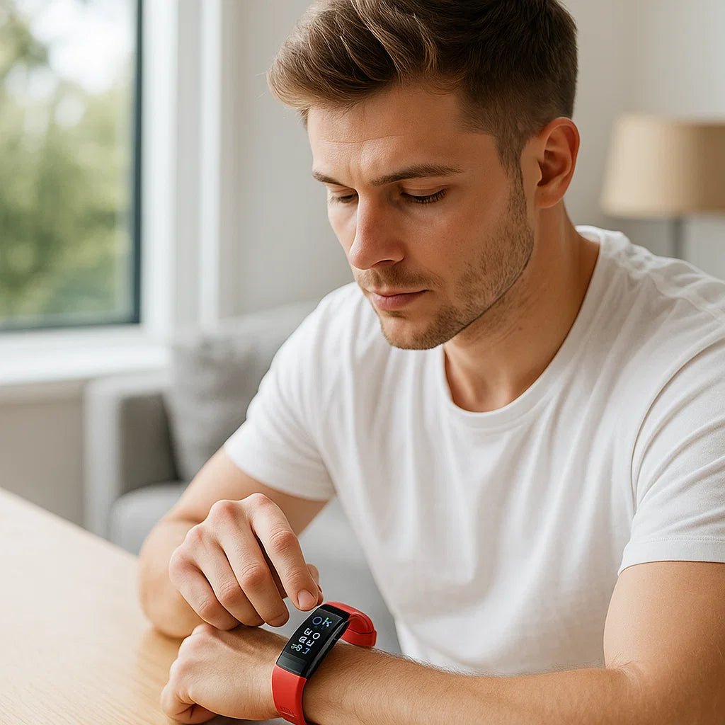 Smartwatch Fitness Tracker – Duidelijk Display, Meldingen & Dagelijkse Tracking