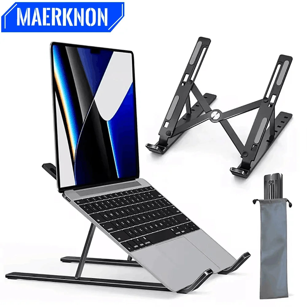 Ergolyft – Soporte para portátil ajustable 10-15" – en casa y en movimiento