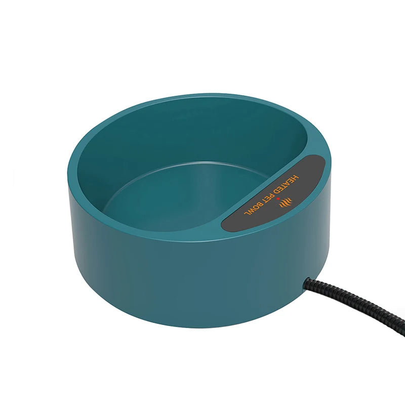 Verwarmde Waterbak voor Huisdieren 2,2L met Thermostatische Regeling, BPA-vrij 3