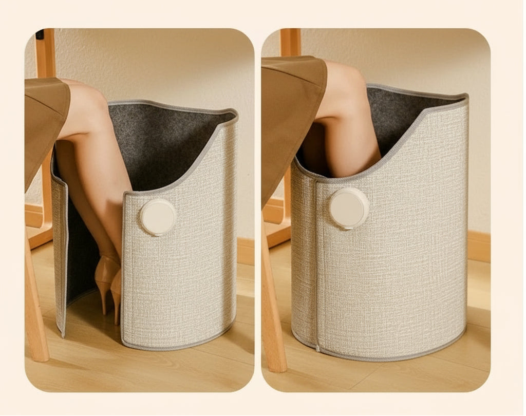 Verwarmingspad voor Voeten met Instelbare Temperatuur, Compact voor Thuisgebruik 0