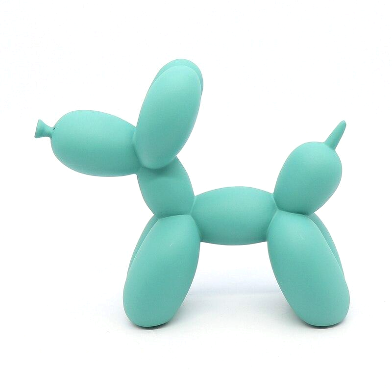 Colorino Design – Figura de can balón, poliresina, feito a man 20 cm