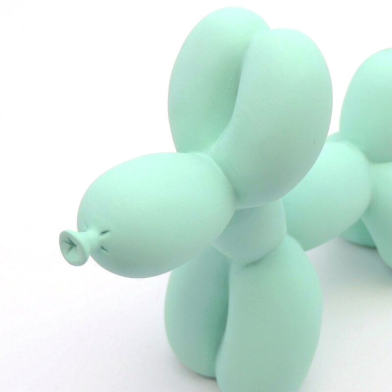 Colorino Design – Figura de can balón, poliresina, feito a man 20 cm