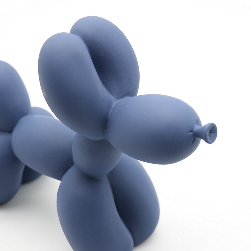 Colorino Design – Figura de can balón, poliresina, feito a man 20 cm
