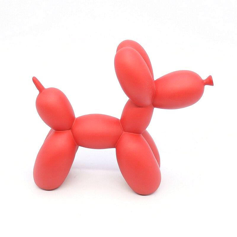 Colorino Design – Figura de can balón, poliresina, feito a man 20 cm