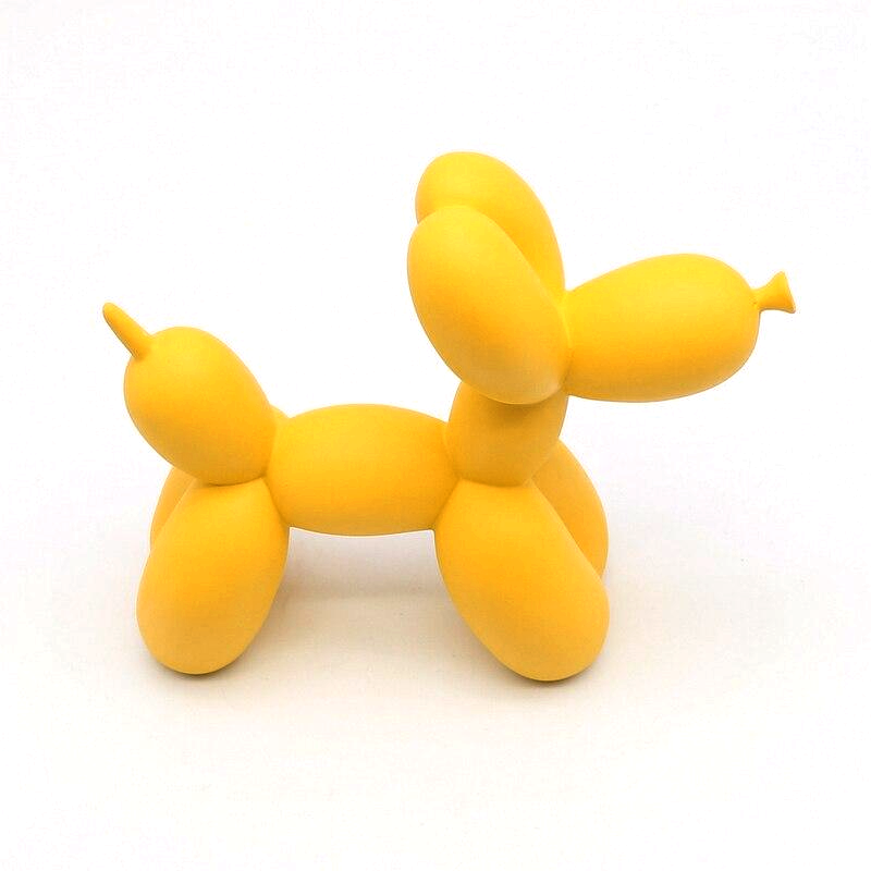 Colorino Design – Figura de can balón, poliresina, feito a man 20 cm