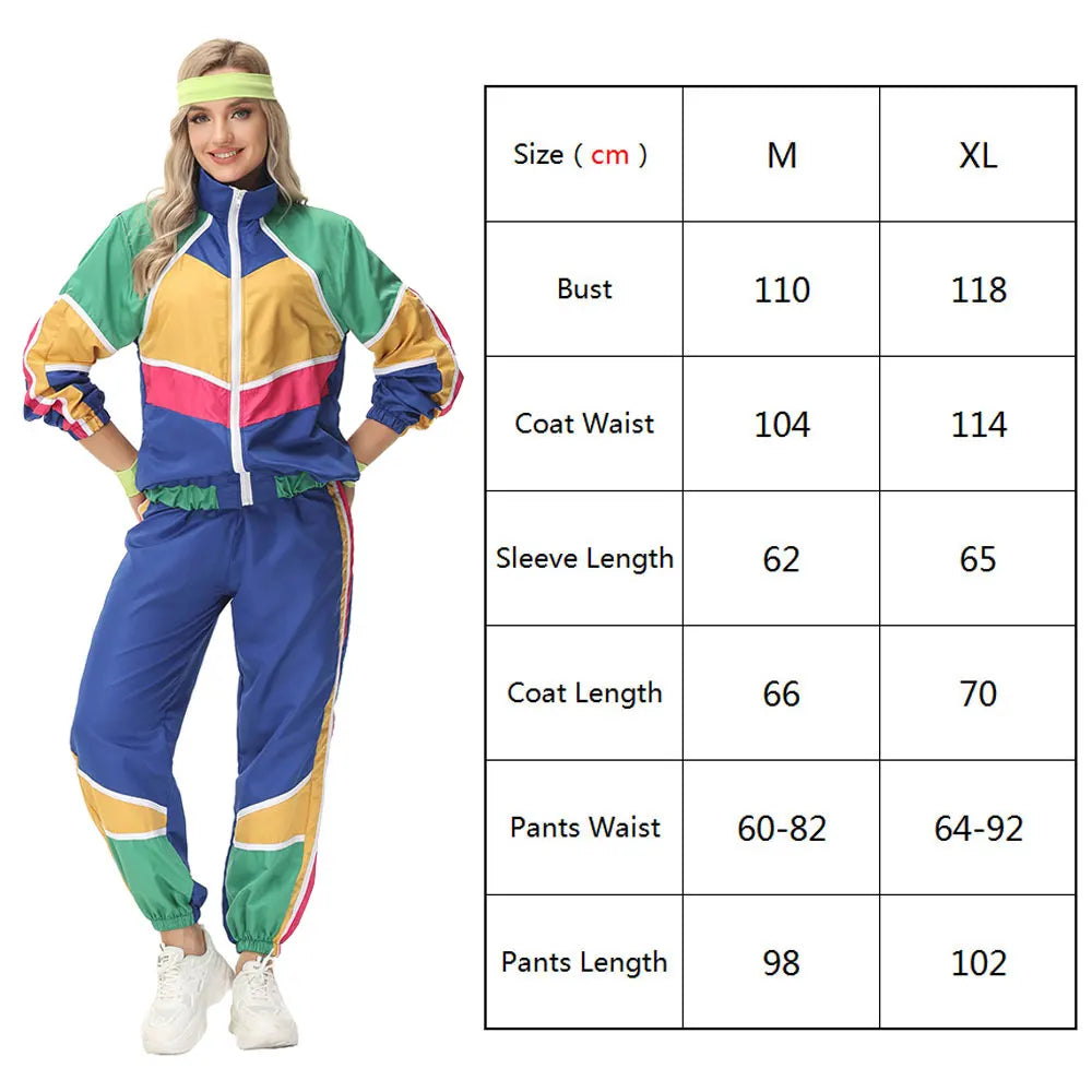 RetroVibe – Vintage Hippie Costume Couple – 70s & 80s Style Top and Pants