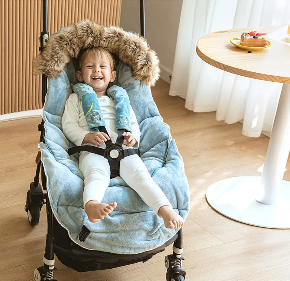 Voetenzak Kinderwagen voor Baby's 0-36 Maanden, Warm en Afneembaar 3