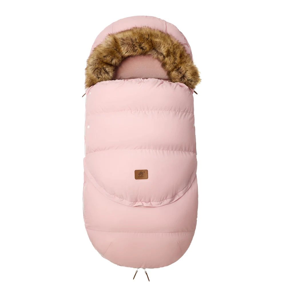 Voetenzak Kinderwagen voor Baby's 0-36 Maanden, Warm en Afneembaar 7