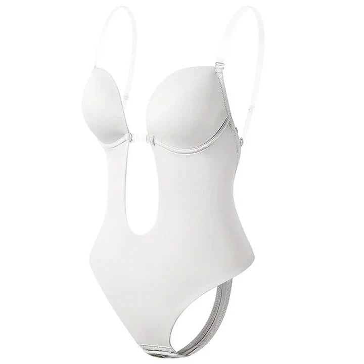 Lunessa – Shapewear Body Deep V Seamless Spandex – Ladies Summer Look