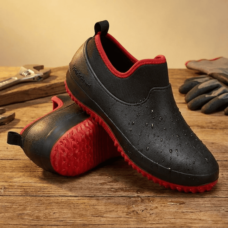 Wasserdichte Sicherheitsschuhe S3 mit Rutschfester Sohle | Komfortable Slip-On Arbeitsschuhe für Herren und Damen 1
