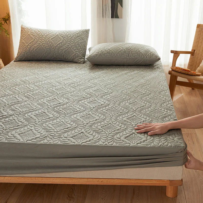 Wasserdichter Matratzenschoner aus atmungsaktivem Polyester für optimalen Schlaf 7