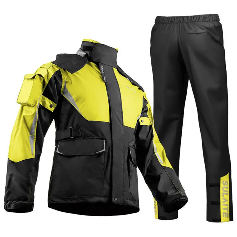 RideShield – Vestit de pluja impermeable per a moto – Transpirable i reflectant unisex