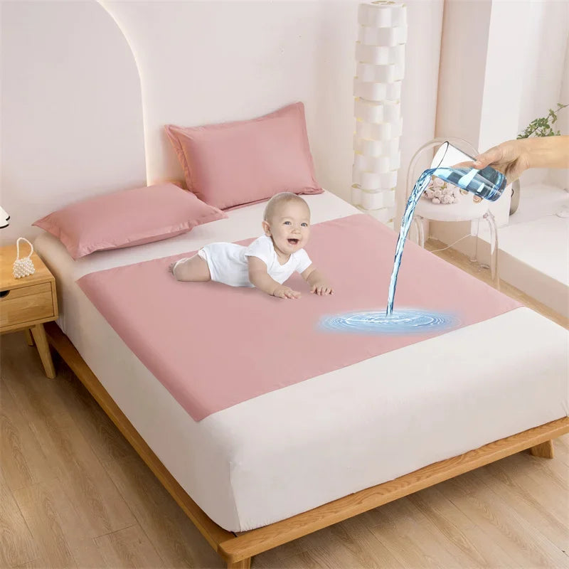 Wasserdichtes Bettlaken für Erwachsene und Babys, vielseitig einsetzbar, transparent, 50x70 cm bis 230x250 cm 6