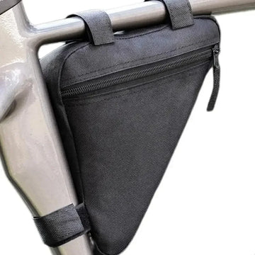 Waterdichte Fietstas voor Frame - Driehoek Fietstas voor Accessoires, Zwart 0