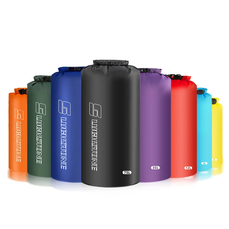 Waterdichte tas voor outdoor activiteiten, 3L-75L, lichtgewicht en veelzijdig 0