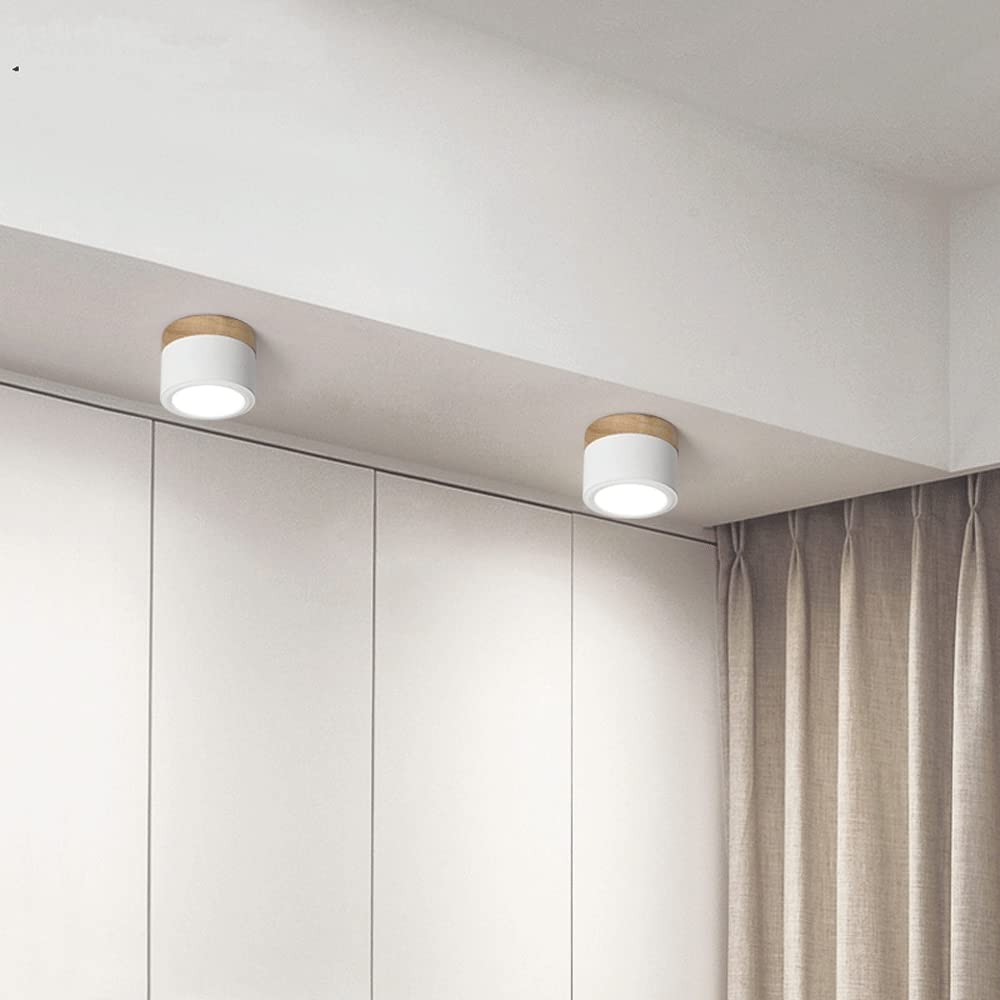 Cylora – Lámpara de techo empotrada compacta – Foco LED moderno de aluminio