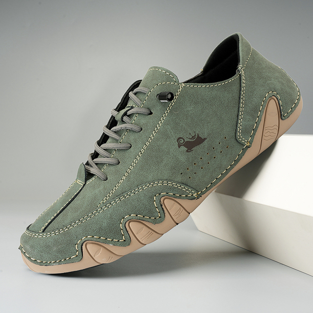 UltraShoe – Comfortabele Leerlook Schoenen Met Flexibele Bewegingsvrijheid