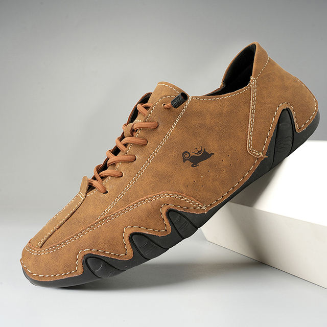 UltraShoe – Comfortabele Leerlook Schoenen Met Flexibele Bewegingsvrijheid