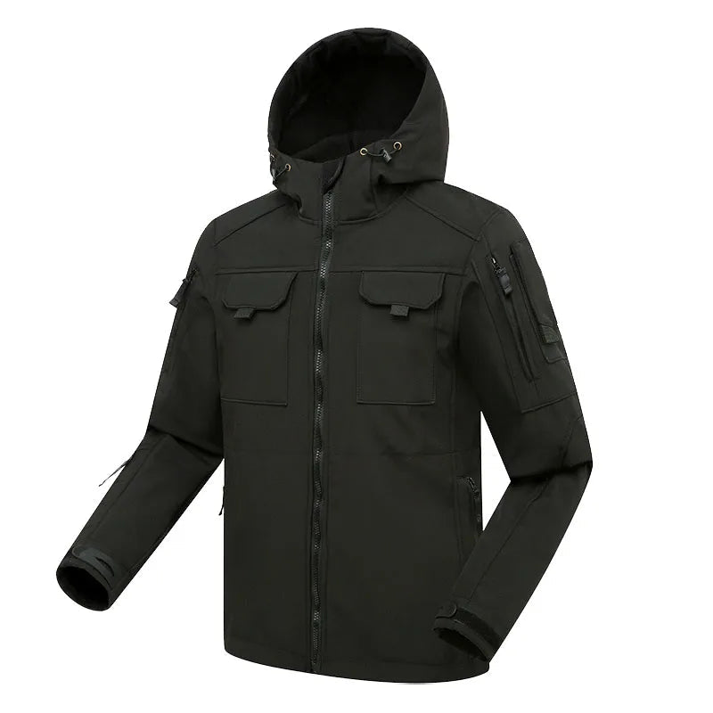 Nordfall – Outdoor men's cargo set waterproof and windproof with hood for hiking and daily use