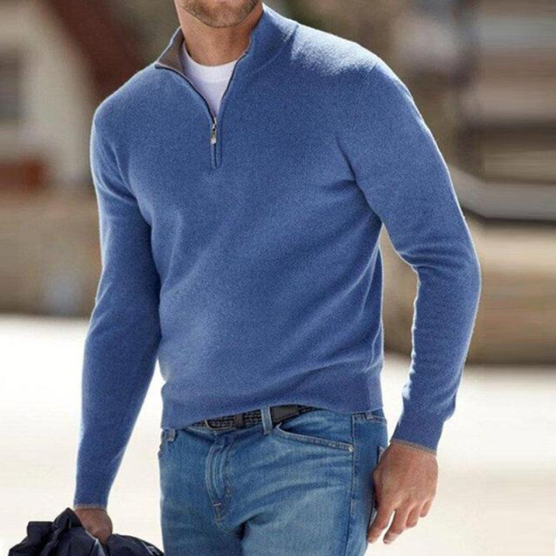 Revalki Comfortabele Half Zip Sweater