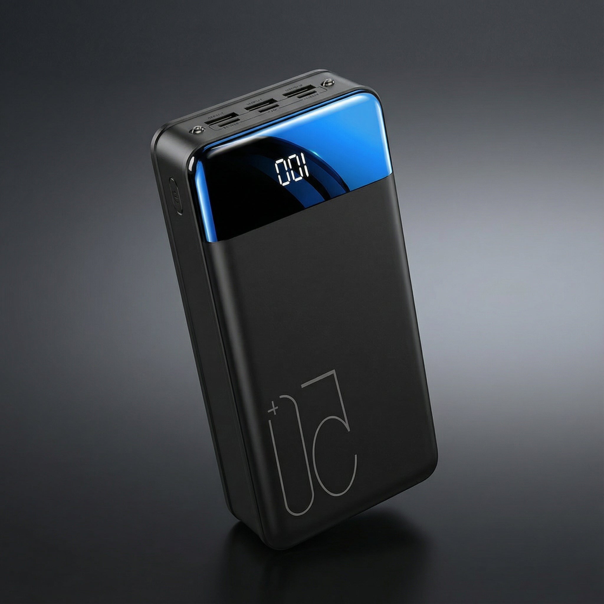 Batería portátil 100.000 mAh – Carga rápida, USB-C y pantalla LED para llevar