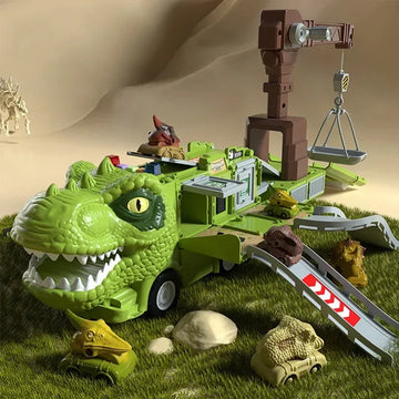 Revalki DinoQuest | Foldable Dinosaur Truck