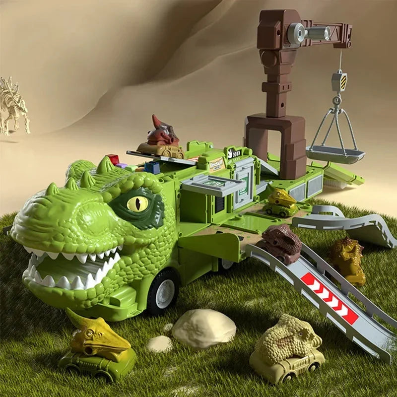 Revalki DinoQuest | Foldable Dinosaur Truck