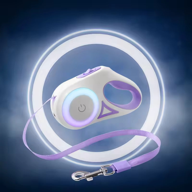 LED-Hundeleine – GlowLine Nachtedition mit einstellbarer Helligkeit