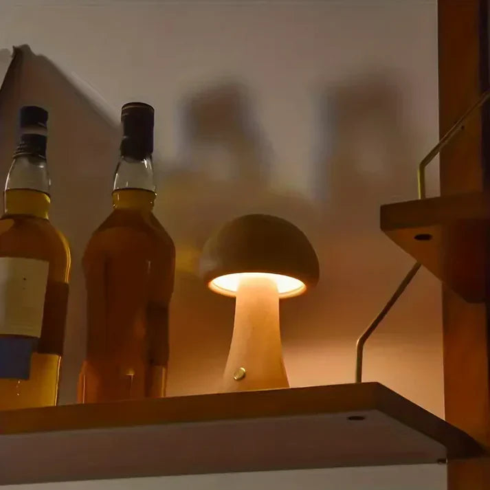 Revalki CozyGlow | Unieke draadloze paddenstoel lamp