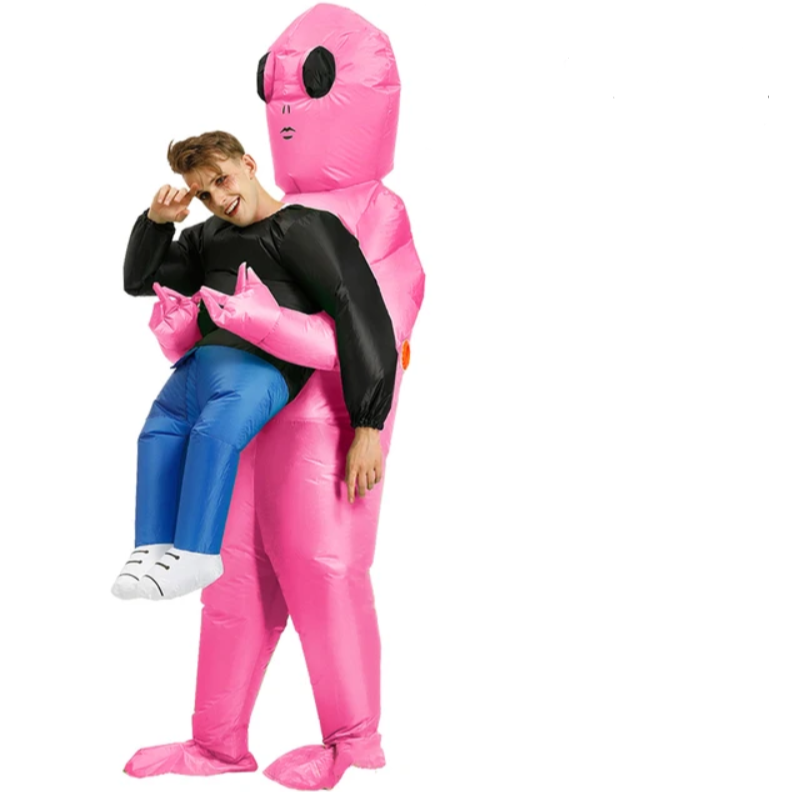 Cosmo Alien Kostuum – Speels en Ruimtelijk Verkleedpak voor Kinderen en Volwassenen