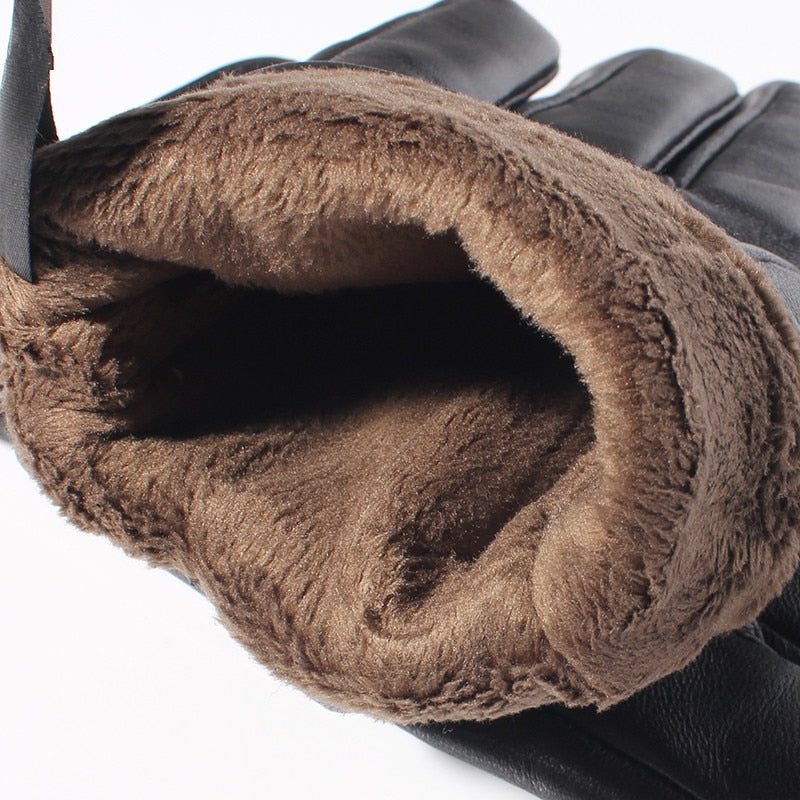 Melzano Outwear Vintage luvas de coiro