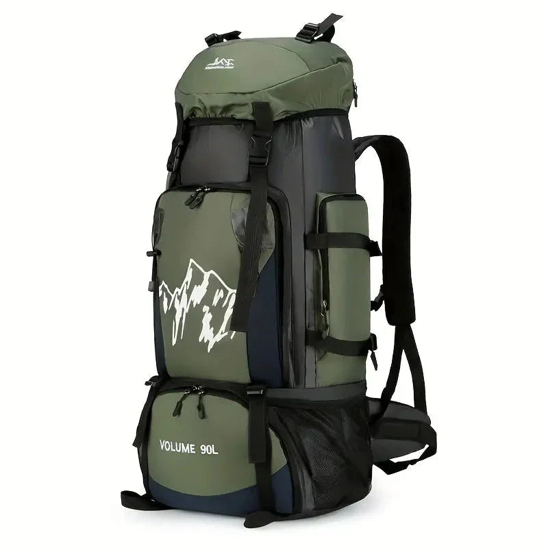 Mochila impermeable de 90L – Gran mochila de exterior para aventureiros