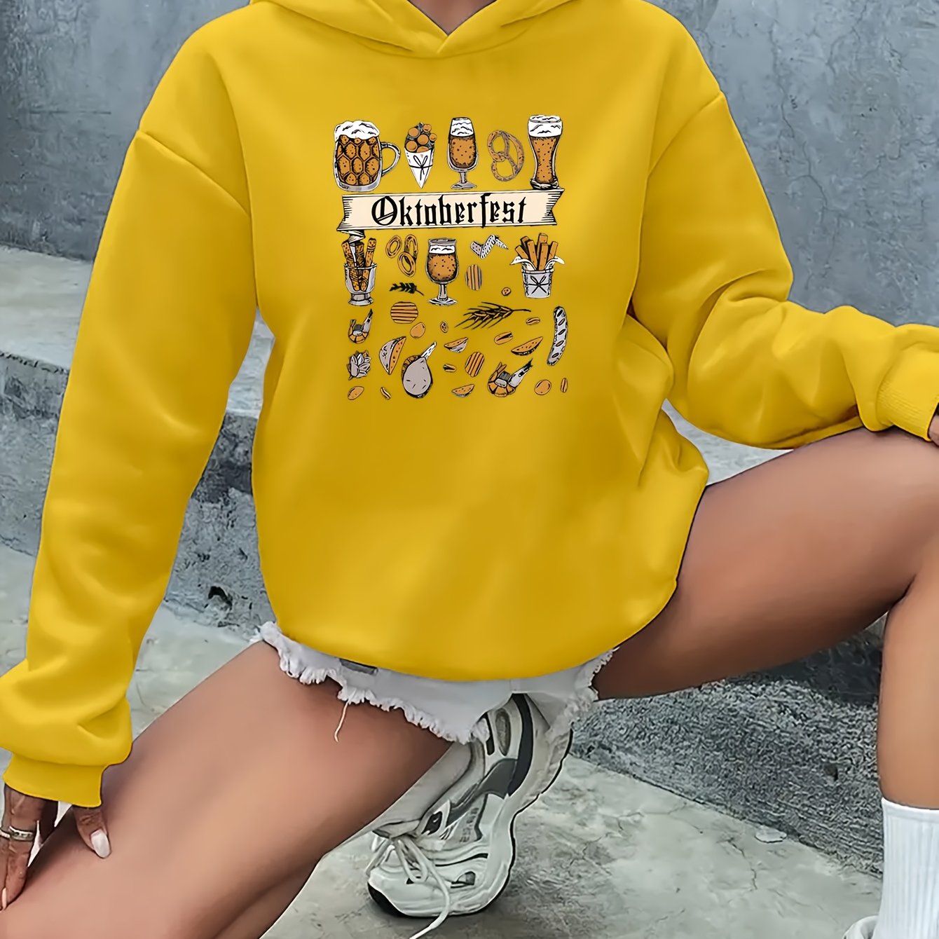 Bavaria Spirit Dameshoodie Anna – warme Oktoberfest hoodie voor herfst en winter