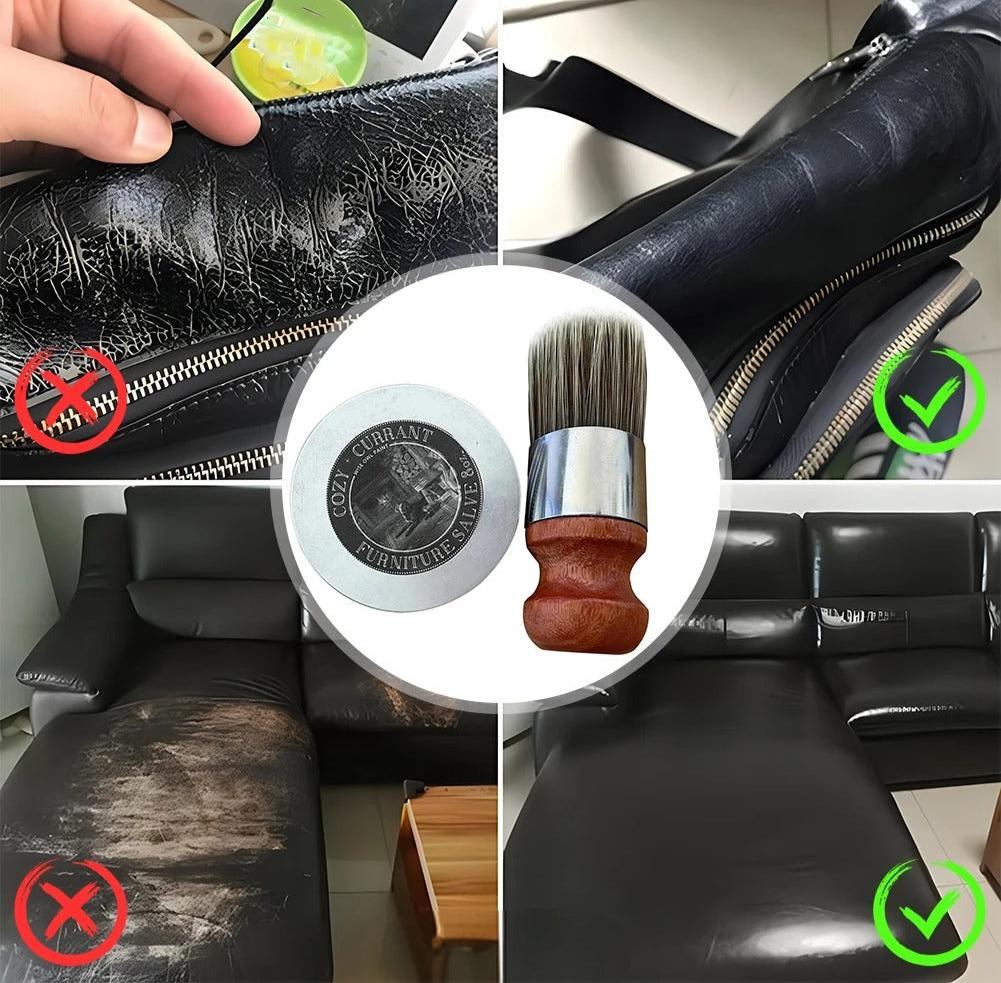 Meubelreparatiecrème – kleurverfrisser voor PU-leer, vinyl en meubels