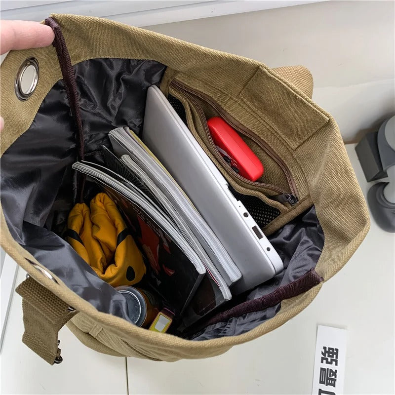 Travel Backpack – Heavy Duty Canvas Backpack for Sports & Daily Use
