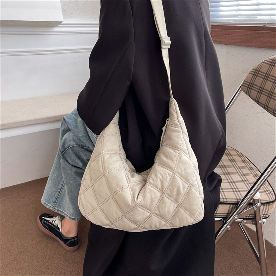 Revalki Quilted Puffer Bag