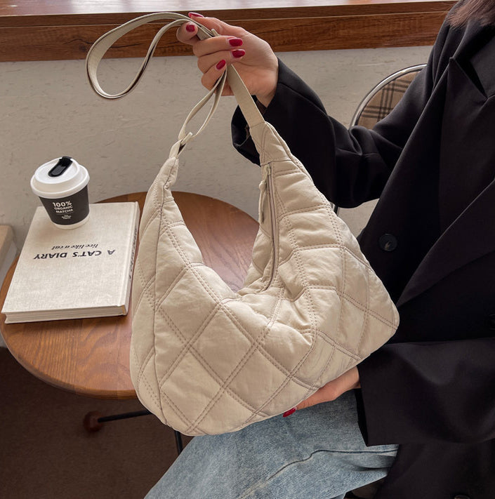 Revalki Quilted Puffer Bag