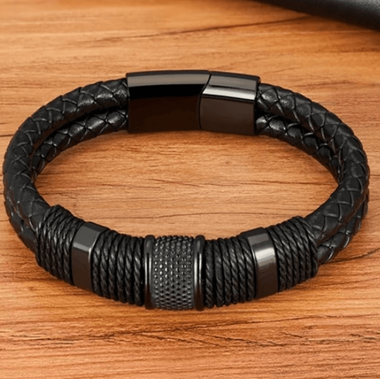 Geweven PU Leer Stijl Armband
