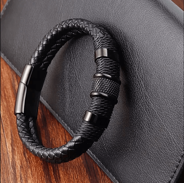 Geweven PU Leer Stijl Armband