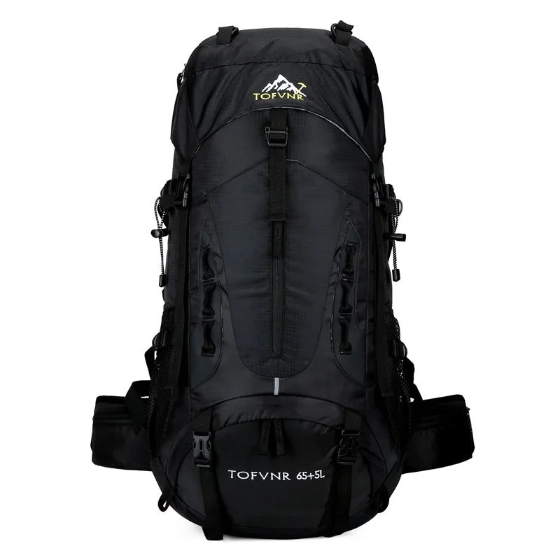 Melzano AdventurePro 2.0 Mochila impermeable de 65 litros - O teu compañeiro definitivo para aventuras ao aire libre