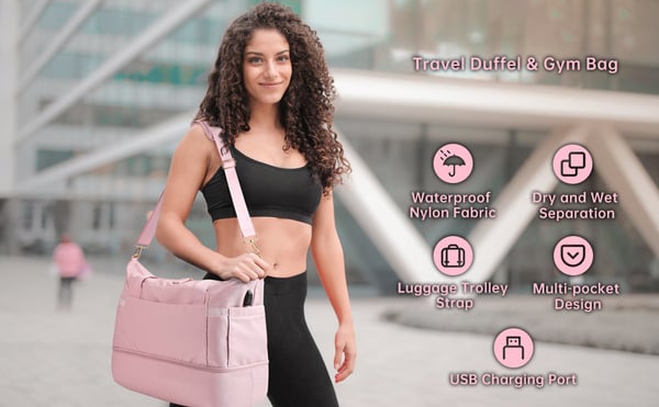Melzano CarryEase | Bolsa de mergullo versátil, impermeable e espaciosa - o seu compañeiro para viaxar e para o ximnasio